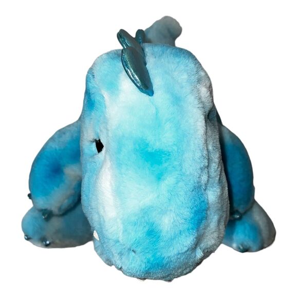 FAO Schwarz T Rex Dinosaur Plush Blue Glow Brights Lights Sound Stuffed Animal - Picture 9 of 13
